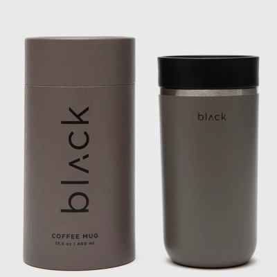 BLACK COFFEE MUG SMOKE