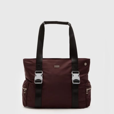 BUBBA TOTE CHARLOTTE MERLOT