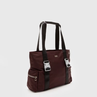 BUBBA TOTE CHARLOTTE MERLOT
