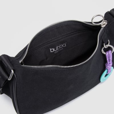 BUBBA PURSE SUEDE BLACK