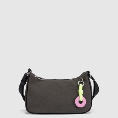 BUBBA PURSE SUEDE BROWN