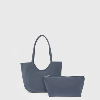 BUBBA TOTE SAVANNA LUXE AZUL MINI