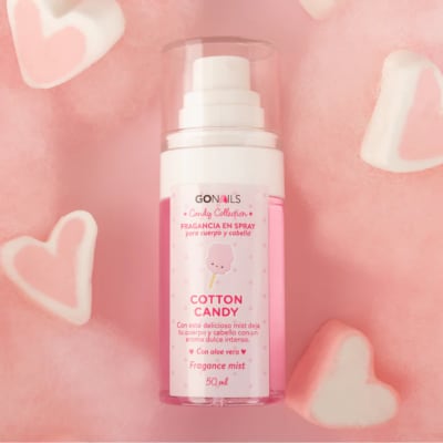 GO NAILS FRAGANCIA CORPORAL COTTON CANDY MINI 50ML