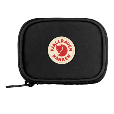 Kanken Tarjetero Card Wallet Ochre Black
