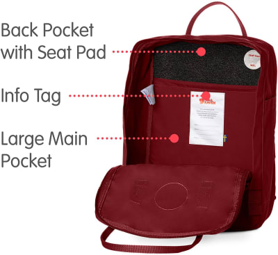 FR MOCHILA KANKEN MINI OX RED