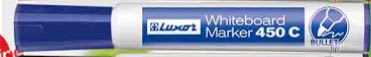 MARCADOR P/PIZARRA BORRABLE 450C LUXOR AZUL