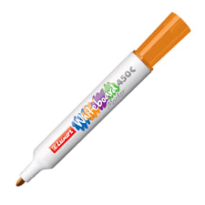 MARCADOR P/PIZARRA BORRABLE 450C LUXOR NARANJO