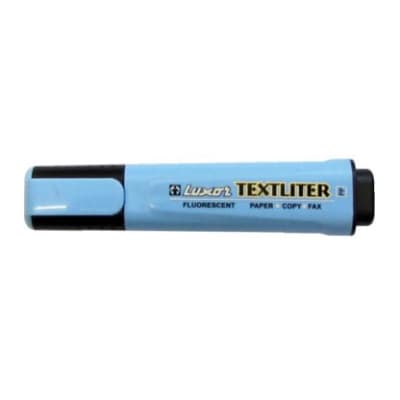 DESTACADOR TEXLITER LUXOR CELESTE