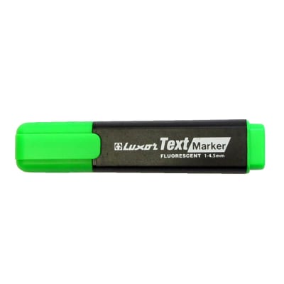 DESTACADOR TEX MARKER LUXOR VERDE