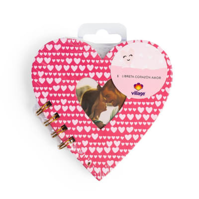 LIBRETA CORAZÓN AMOR VIL