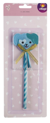 LÁPIZ PERRO TELA VILLAGE