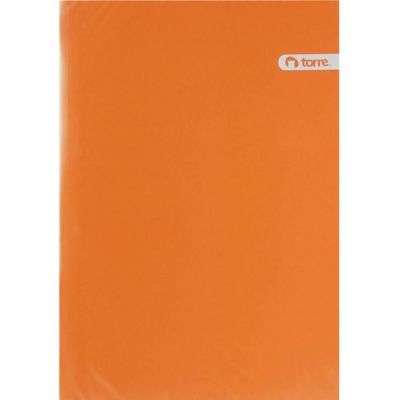 CARPETA PLASTIFICADA TORRE NARANJA