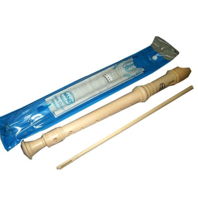 FLAUTA DULCE.SOPRANO.MARFIL.ESCOLAR HAND