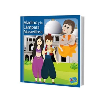 LIBRO DE CUENTO ALADINO Y LA LAMPARA MARAVILLOSA ART & CRAF