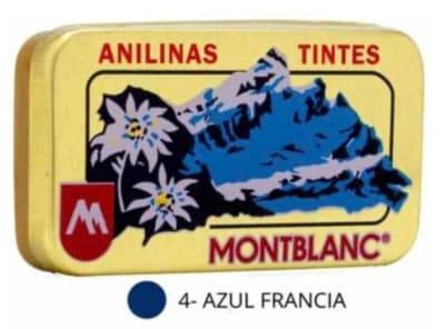 ANILINA MONTBLANC AZUL FRANCIA ANILINA MONTBLANC AZUL FRANCIA