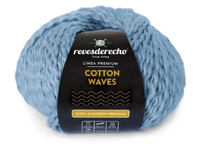 COTTON WAVES 100 GR AZUL JEANS 17