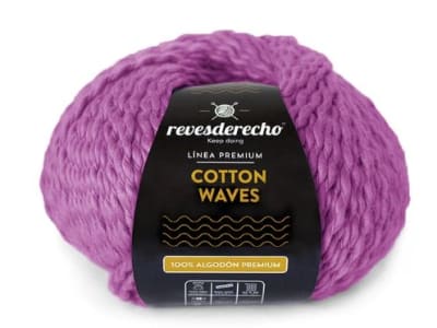 COTTON WAVES 100 GR FUCSIA 22