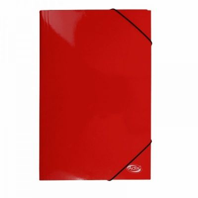 Carp.Oficio Cartón c/Elás.Rojo (001) ADIX