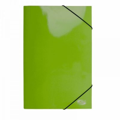 Carp.Oficio Cartón c/Elás.Verde (003) ADIX