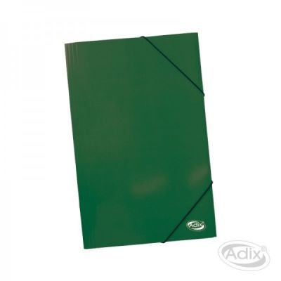 Carp.Oficio Cartón c/Elás.Verde Osc.(011) ADIX