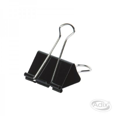 Clip Doble 51mm 12u Negro (021) ADIX