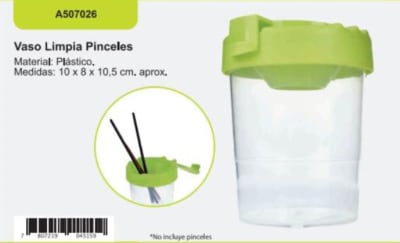 Vaso Limpia Pincel (026) ADIX