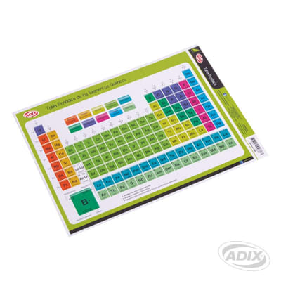 Tabla Periódica Adhesiva 14x19cm (003) ADIX