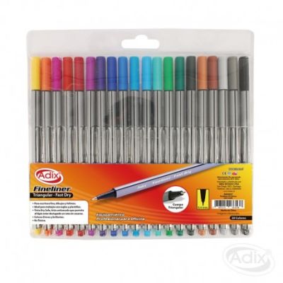 Fineliner 20 Colores (027) ADIX