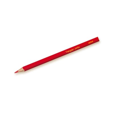 Lápiz JUMBO c/Sacapuntas 12 Colores (032) ADIX