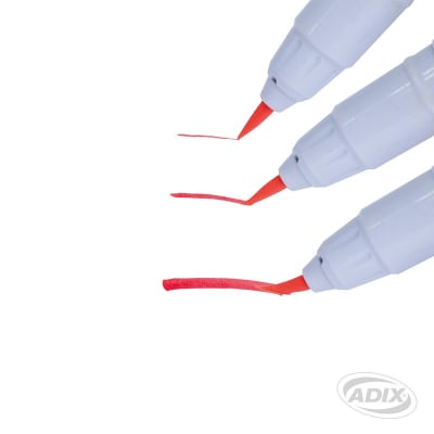 Brush Pen 12 Colores (007) ADIX