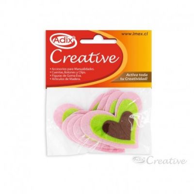 Corazones de Paño lenci