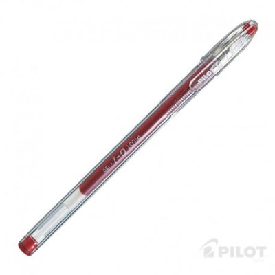 Lápiz Gel G-1 0.5 Rojo PILOT