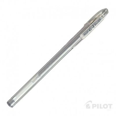 Lápiz Gel G-1 0.7 Plata Metalizado PILOT