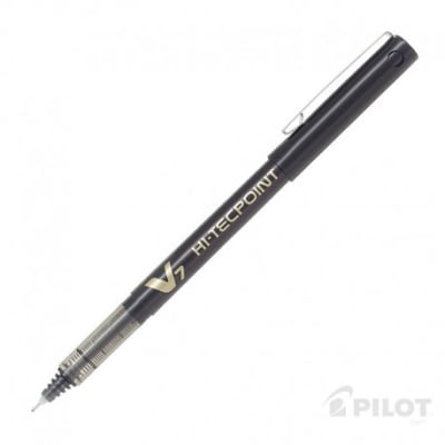 Lápiz Tinta HI-TECPOINT V7 Negro PILOT