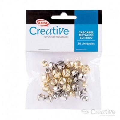 Cascabel Metálico 30u (005) CREATIVE