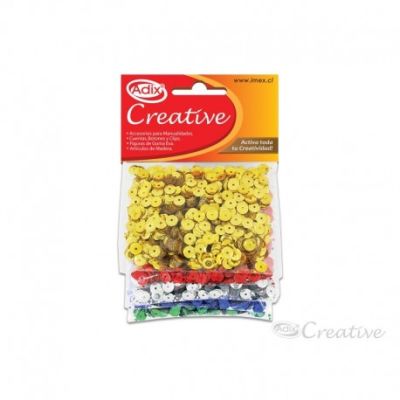 Lentejuela 375g Surtido (001) CREATIVE