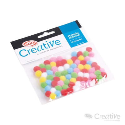 Pompón Surtido 78u (014) CREATIVE