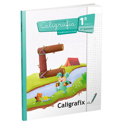 CALIGRAFIA EN CUADRICULA 1º BASICO 2º SEMESTRE
