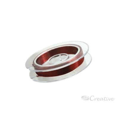 Alambre Color 10m 0.3mm (001) CREATIVE