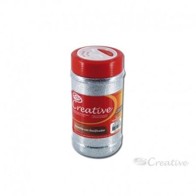 Escarcha Dosificador 250g Plata (004)  CREATIVE