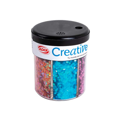 Escarcha Gruesa 50g 6 Colores Neón (016) CREATIVE