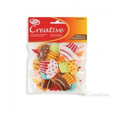 Pastel Pañolenci Adhesivo 10u (012) CREATIVE