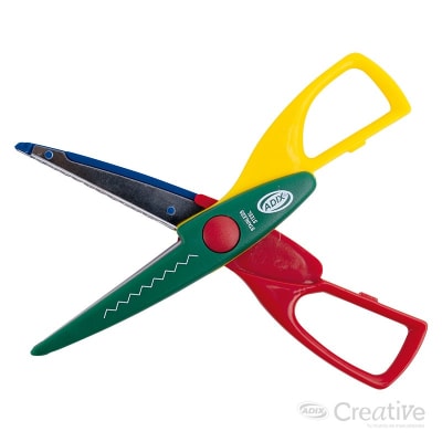 Tijera Corte Zig-Zag (006) CREATIVE