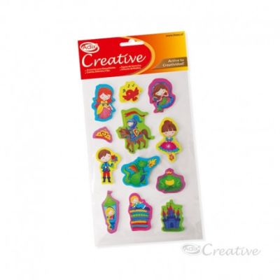 Sticker Goma Eva Princesa (045) CREATIVE