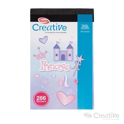 Block Sticker Princesa (001) CREATIVE