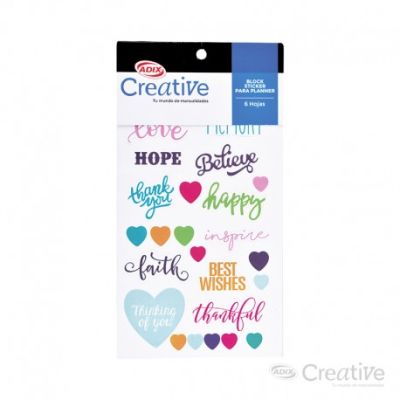 Block Sticker para Planner (012) CREATIVE