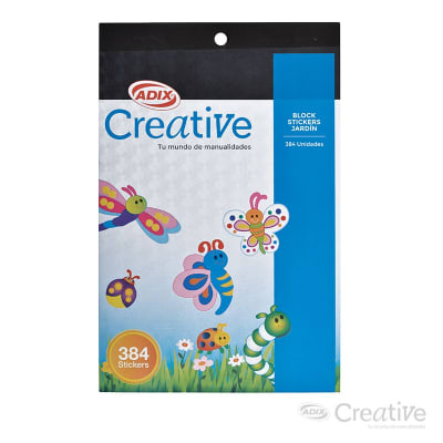 Block Sticker Jardín (015) CREATIVE