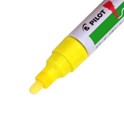 Marcador Borrable Tiza Amarillo PILOT Marcador Borrable Tiza Amarillo PILOT