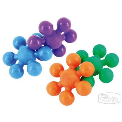 Conectable Estrella Plástico 100u (014) DACTIC