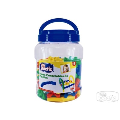Conectable Flor Plástico 80u (016) DACTIC